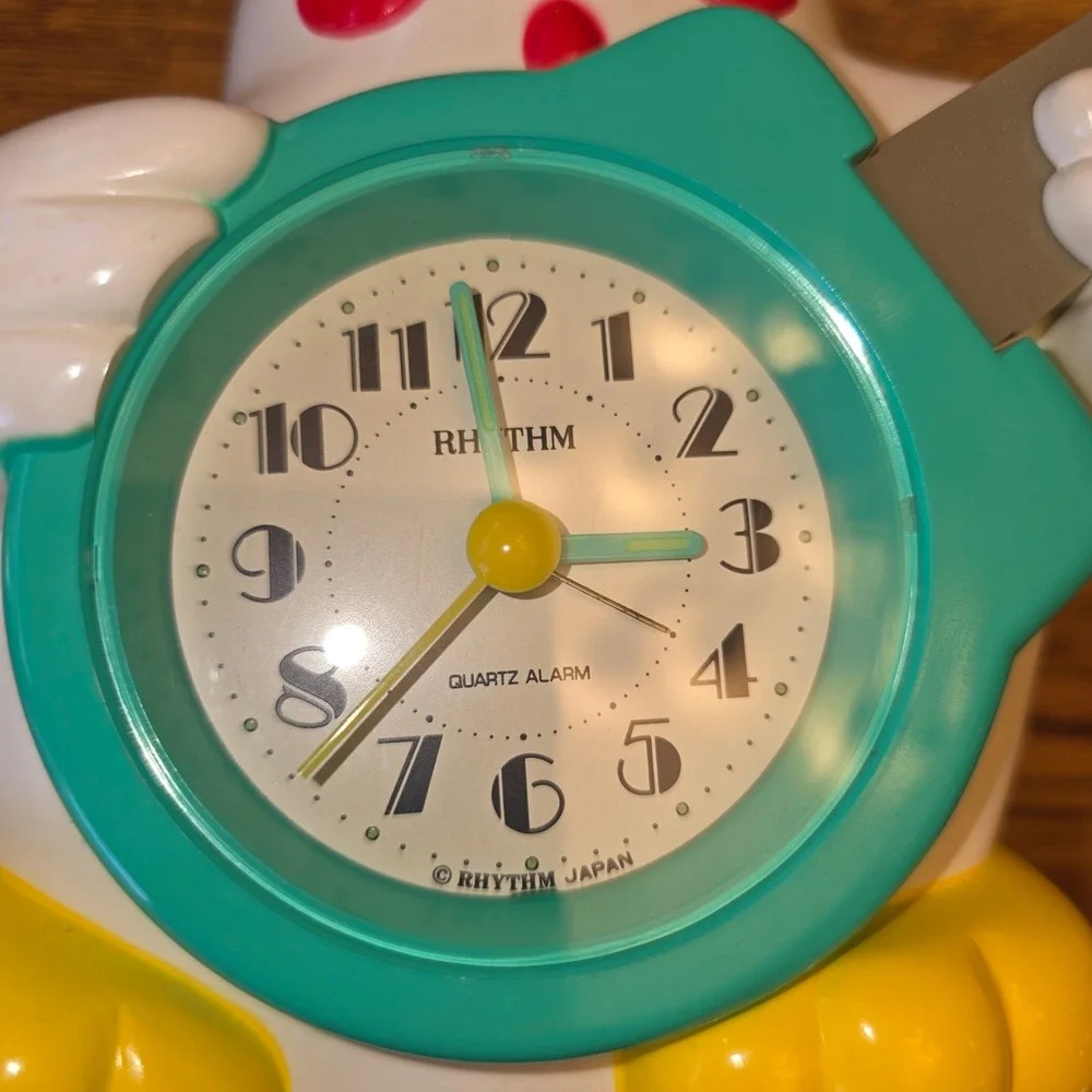 Vintage 90s Rock n Roll Chicken Rhythm Japan Guitar Alarm Clock‎ Rare Tested